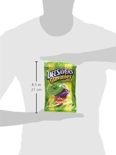 Wrigleys Life Savers Gummies Sours  180g/6.3oz {Imported from Canada}