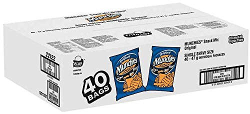Frito Lays, Box of Munchies Original Snack Mix, (40ct x 47g/1.7 oz.) {Imported from Canada}