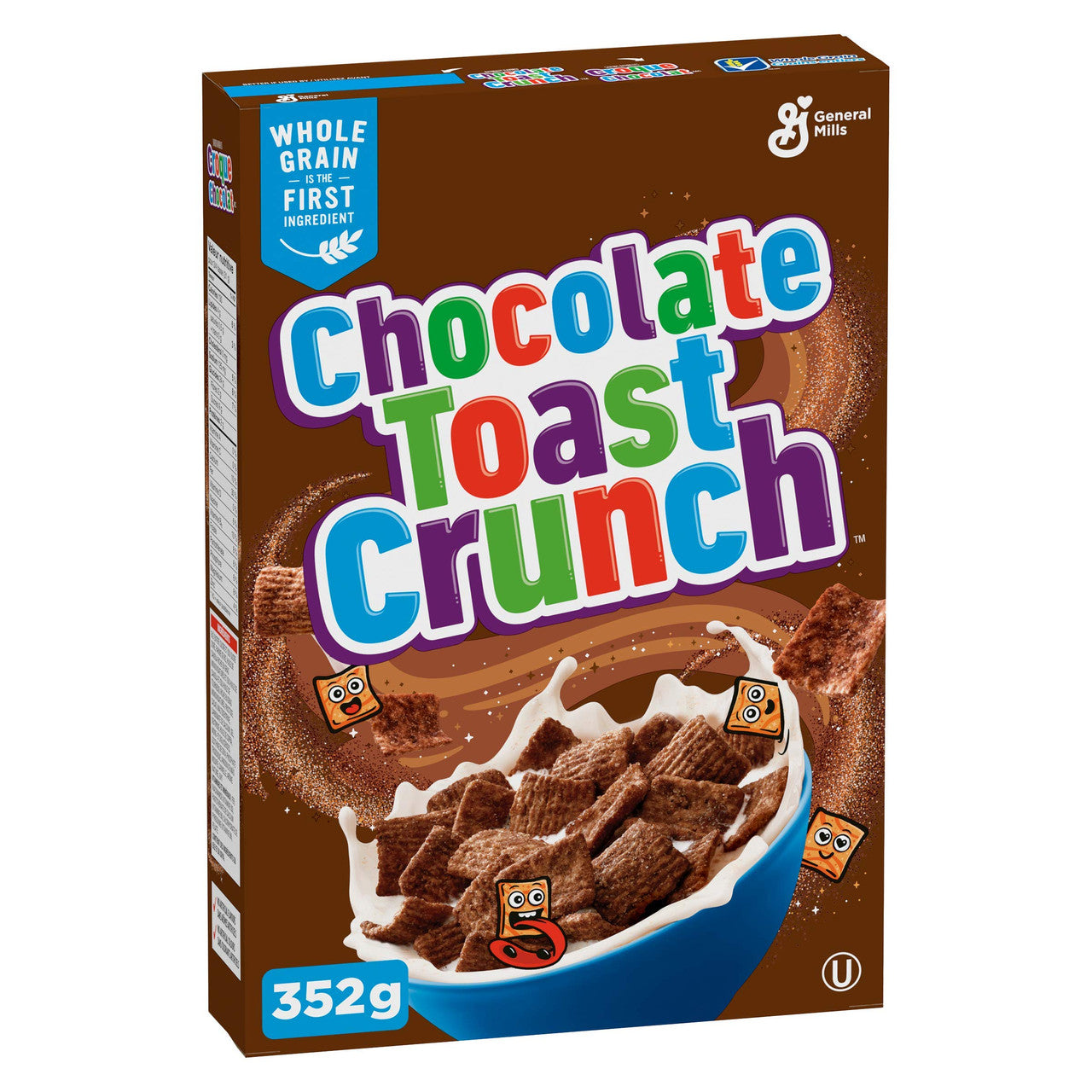 Chocolate Toast Crunch Cereal, 352g/12.4 oz., Box {Imported from Canada}