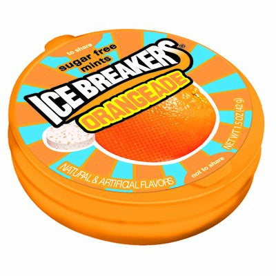 Ice Breakers Orangeade Mints, 1.5-Ounce(Pack of 6) {Imported from Canada}