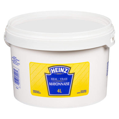 Heinz Mayonnaise, 4L/1.1 Gallon, Tub, {Imported from Canada}
