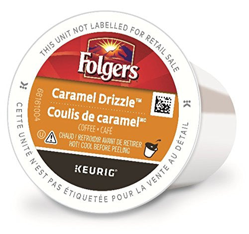 Folgers Caramel Drizzle K-Cup Coffee Pods, (12pk) {Imported from Canada}