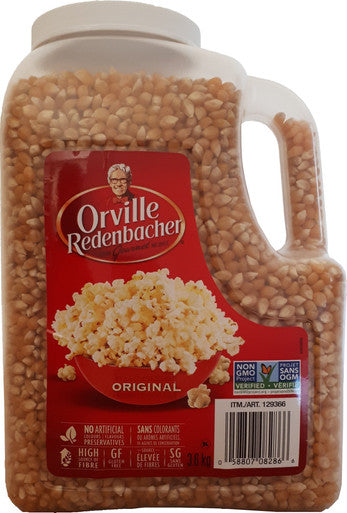Orville Redenbacher Original Gourmet Popping Corn 3.6kg/7.9 lbs Jug, {Canadian}