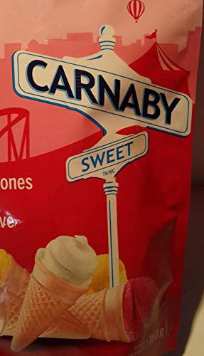 Carnaby, Sweet Marshmallow Cones, 160g/5.6oz, Candy, {Imported from Canada}