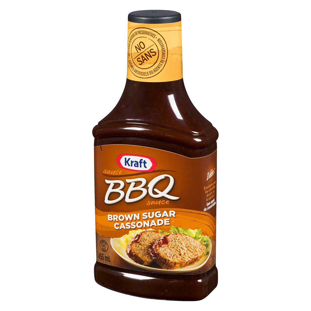 Kraft BBQ Sauce, Brown Sugar, 455mL/15.4oz., {Imported from Canada}