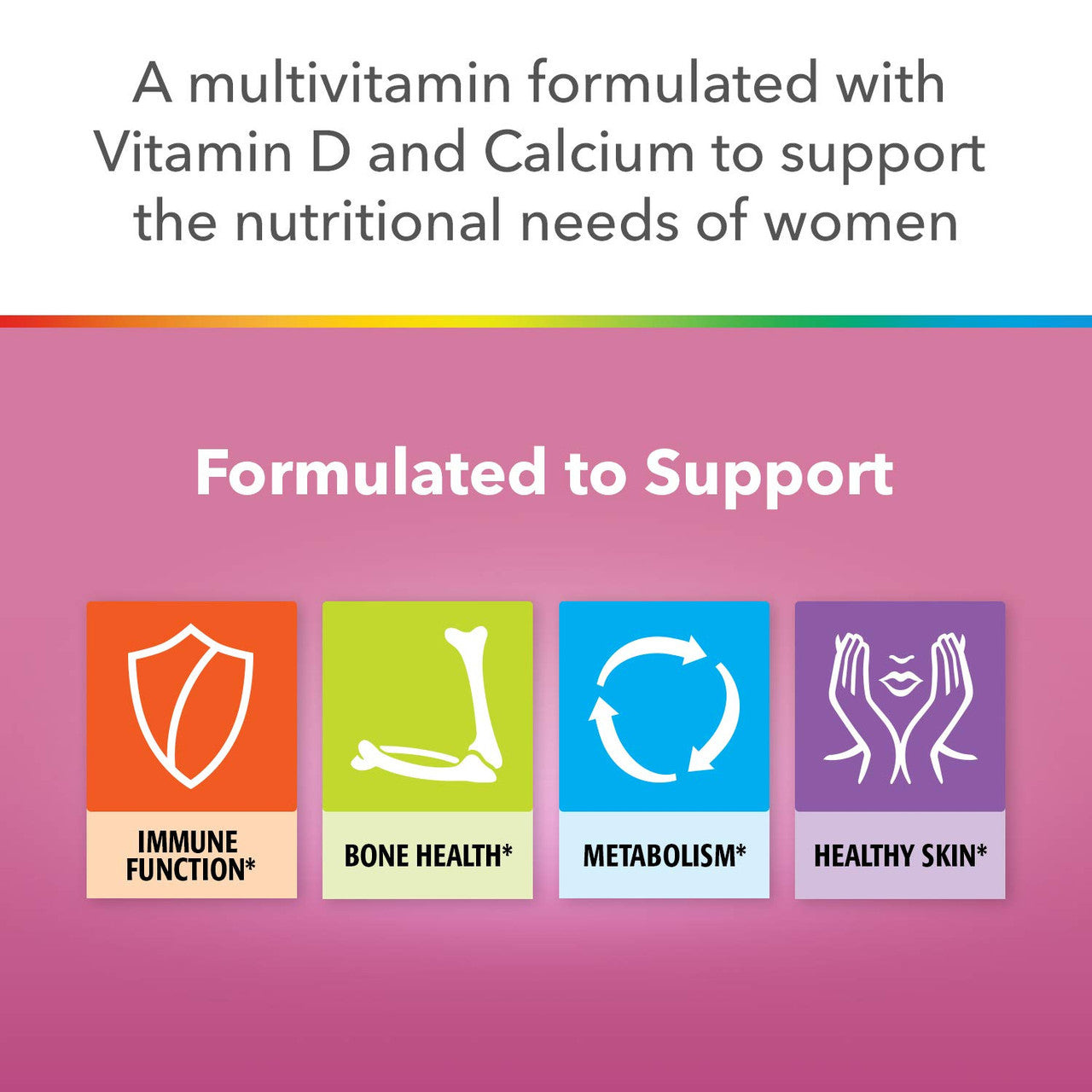Centrum Multivitamins for Women 50+, 90 tabs, {Imported from Canada}
