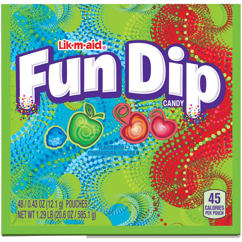 FUN DIP (Lik M Aid) 48ct {Imported from Canada}