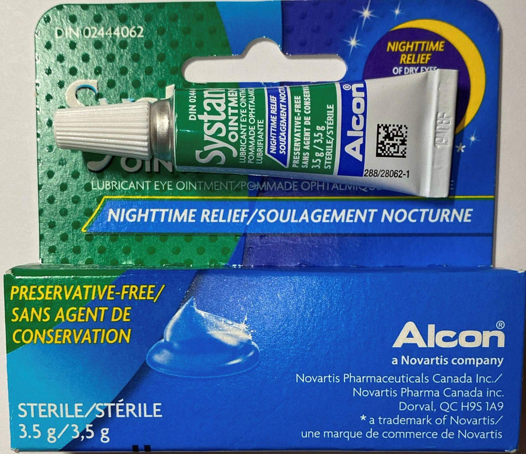 Systane Lubricant Eye Ointment 3.5 g (2 Pack) {Imported from Canada}