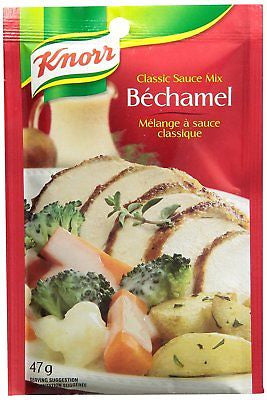Knorr Bechamel Classic Sauce Mix 47g, 12 count {Imported from Canada}
