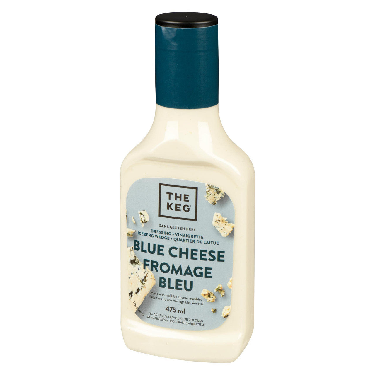 The Keg Steakhouse Blue Cheese Salad Dressing, 475ml/16oz., {Imported From Canada} Caffeine