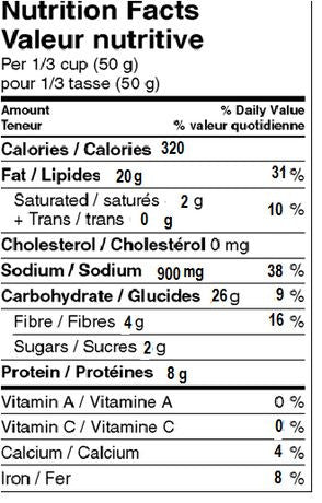 Joe's Tasty Travels, BBQ Chipnuts, 250g/8.75 oz. Bag {Imported from Canada}