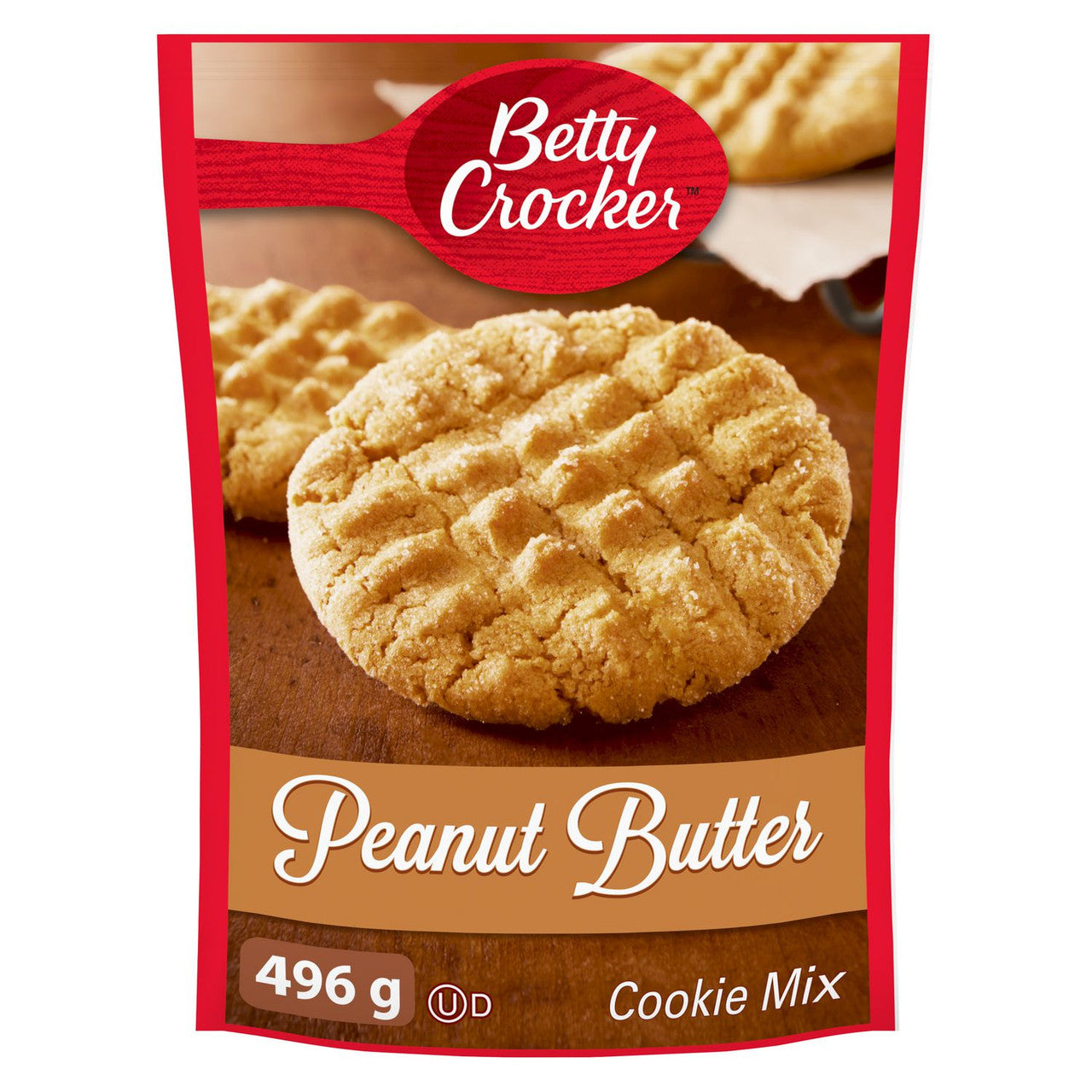 Betty Crocker Peanut Butter Cookie Mix, 204g/7.2 oz. (Imported from Canada)