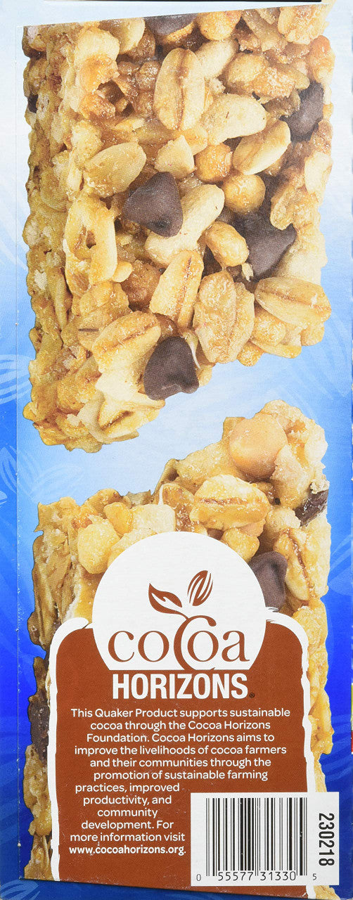 Quaker Chewy Chocolate Chip Bars- Club Size 48 Bars {Imported from Canada}