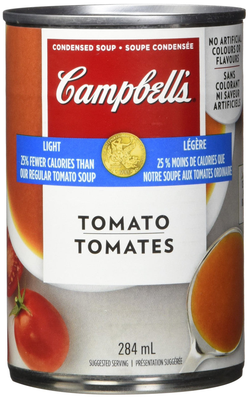 Campbell's Light Tomato Soup, 284ml/9.6 oz., (Imported from Canada)