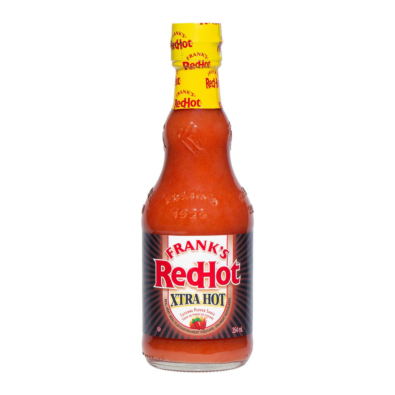 Frank's RedHot, Hot Sauce, Extra Hot, 354ml/12 oz., (Imported from Canada)