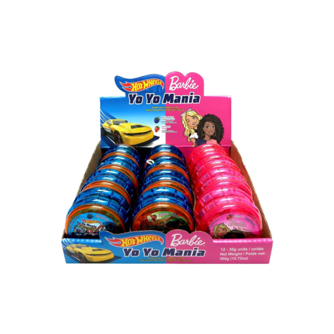 Barbie & Hot Wheels Yo-Yo Mania, front of package