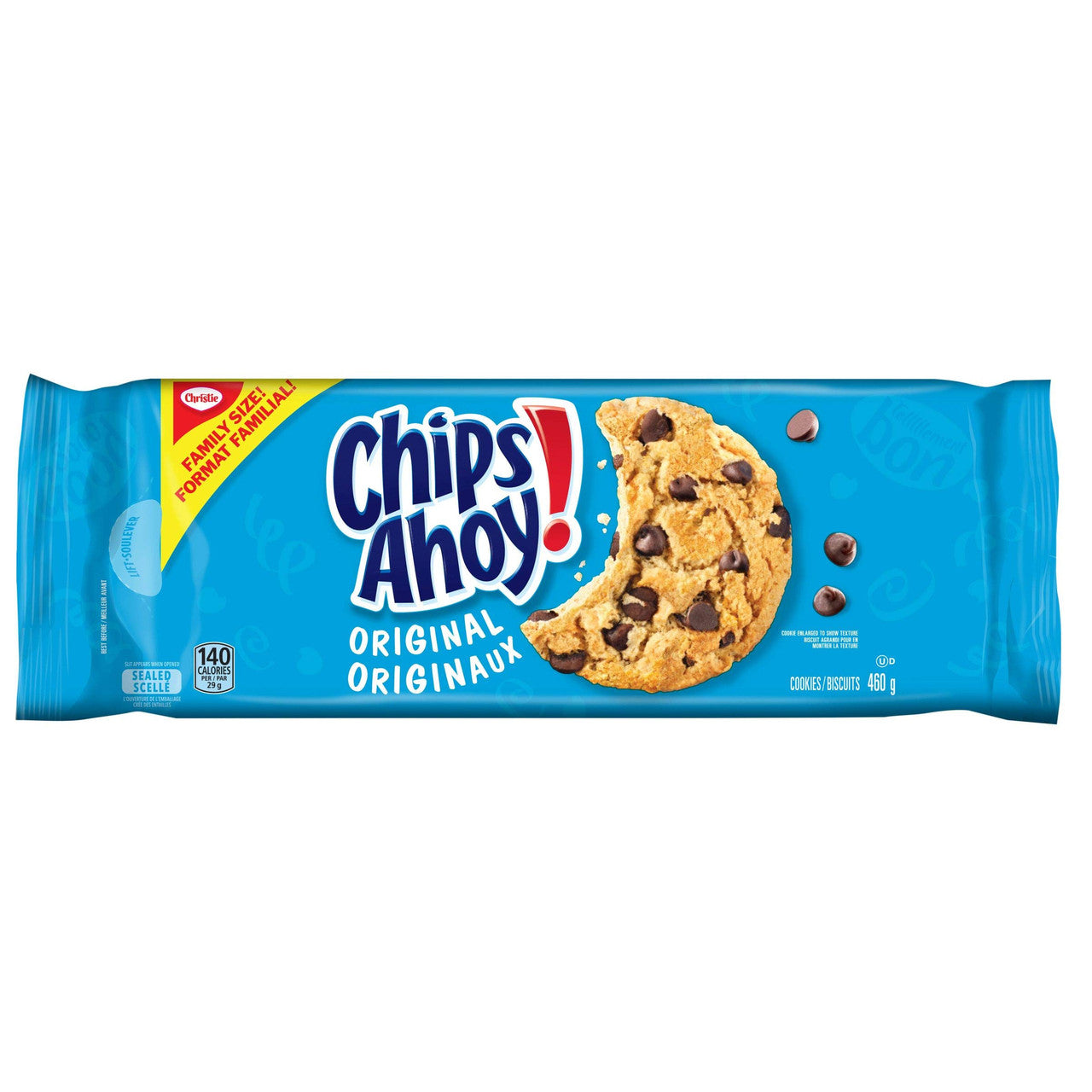 Chips Ahoy! Original Chocolate-Chip Cookies, 460g/16.2oz., {Imported from Canada}