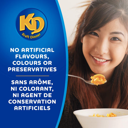 KD Kraft Dinner Original Macaroni and Cheese, 900g/31.74 Ounces {Imported from Canada}