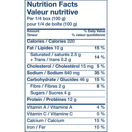 KRAFT DELUXE Original Cheddar Mac & Cheese 400g/14.1 oz., {Canadian}