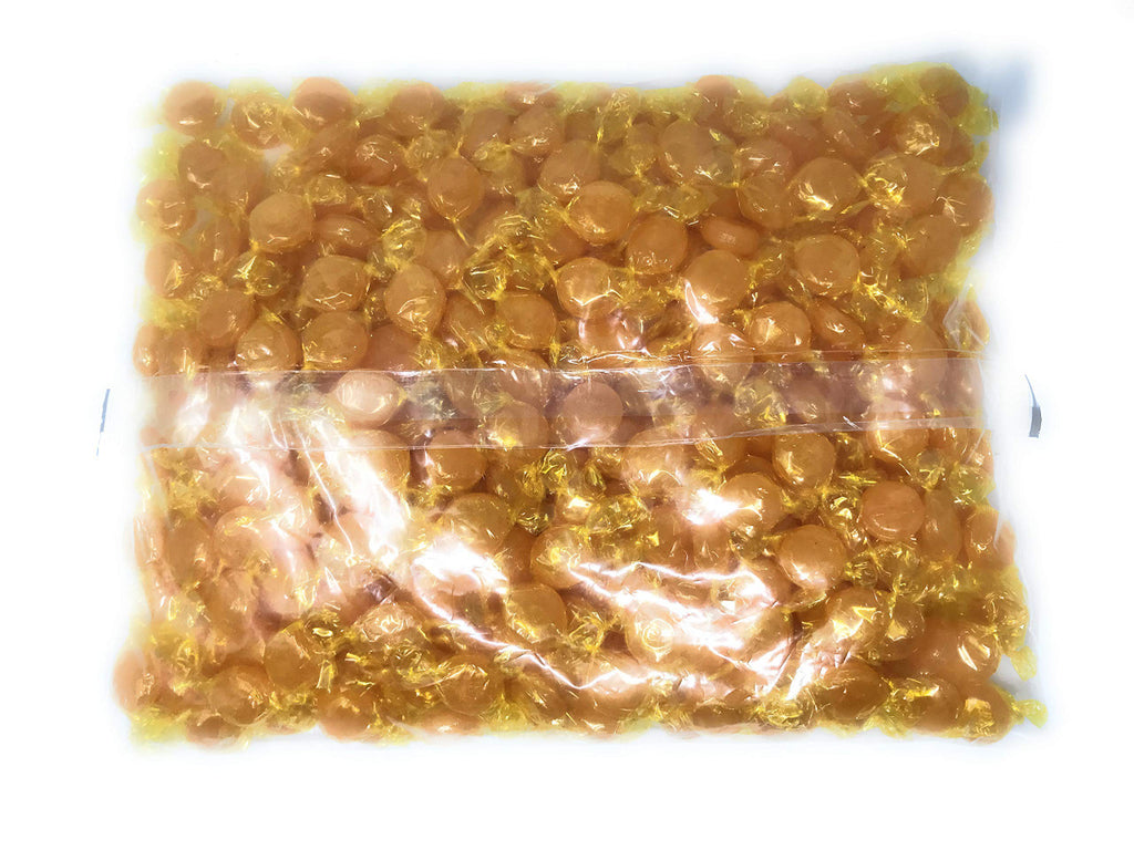 Exclusive Candy Butterscotch Discs Hard Candies - 1.8kg/4 lb. Bag {Imported from Canada}