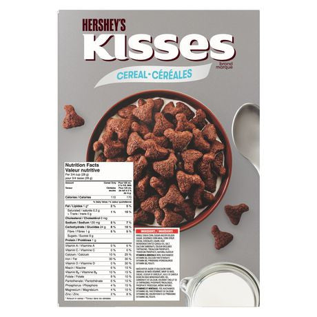 Hershey’s Kisses Cereal 309g/10.9 oz., {Imported from Canada}