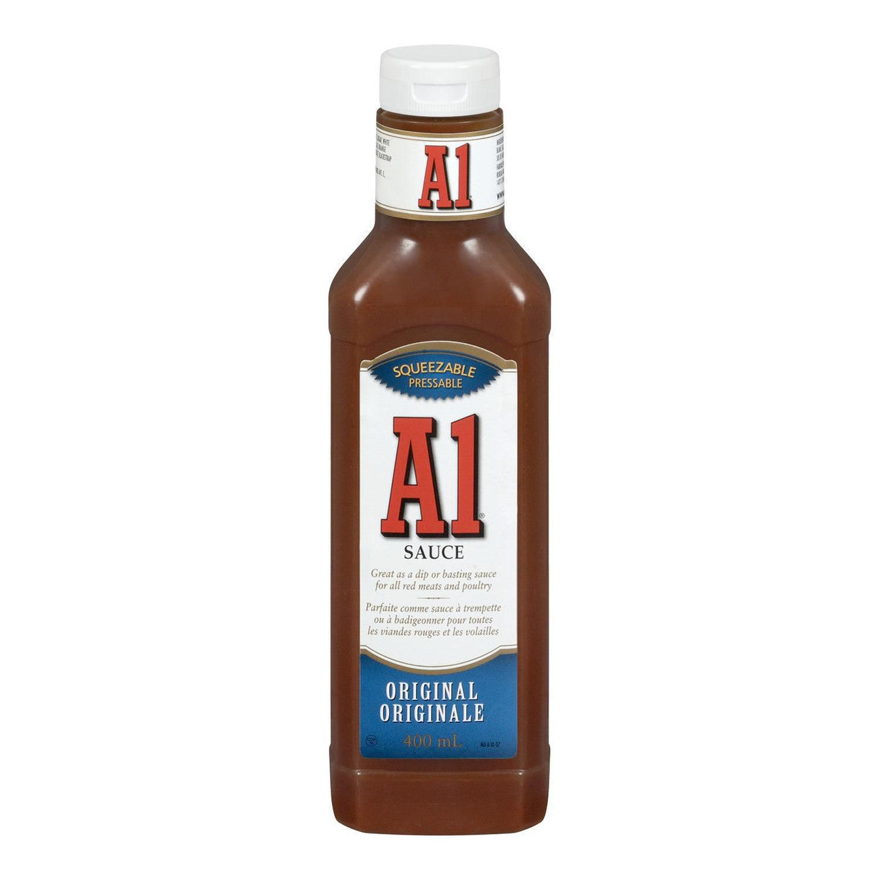 A1 Original Steak & BBQ Sauce, 400 ml/13.5 fl. oz., {Imported from Canada}