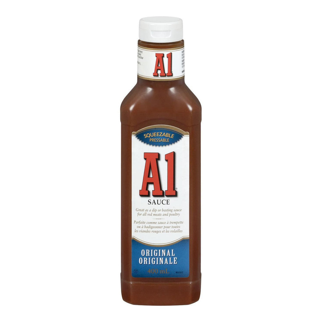 A1 Original Steak & BBQ Sauce, 400 ml/13.5 fl. oz., {Imported from Canada}