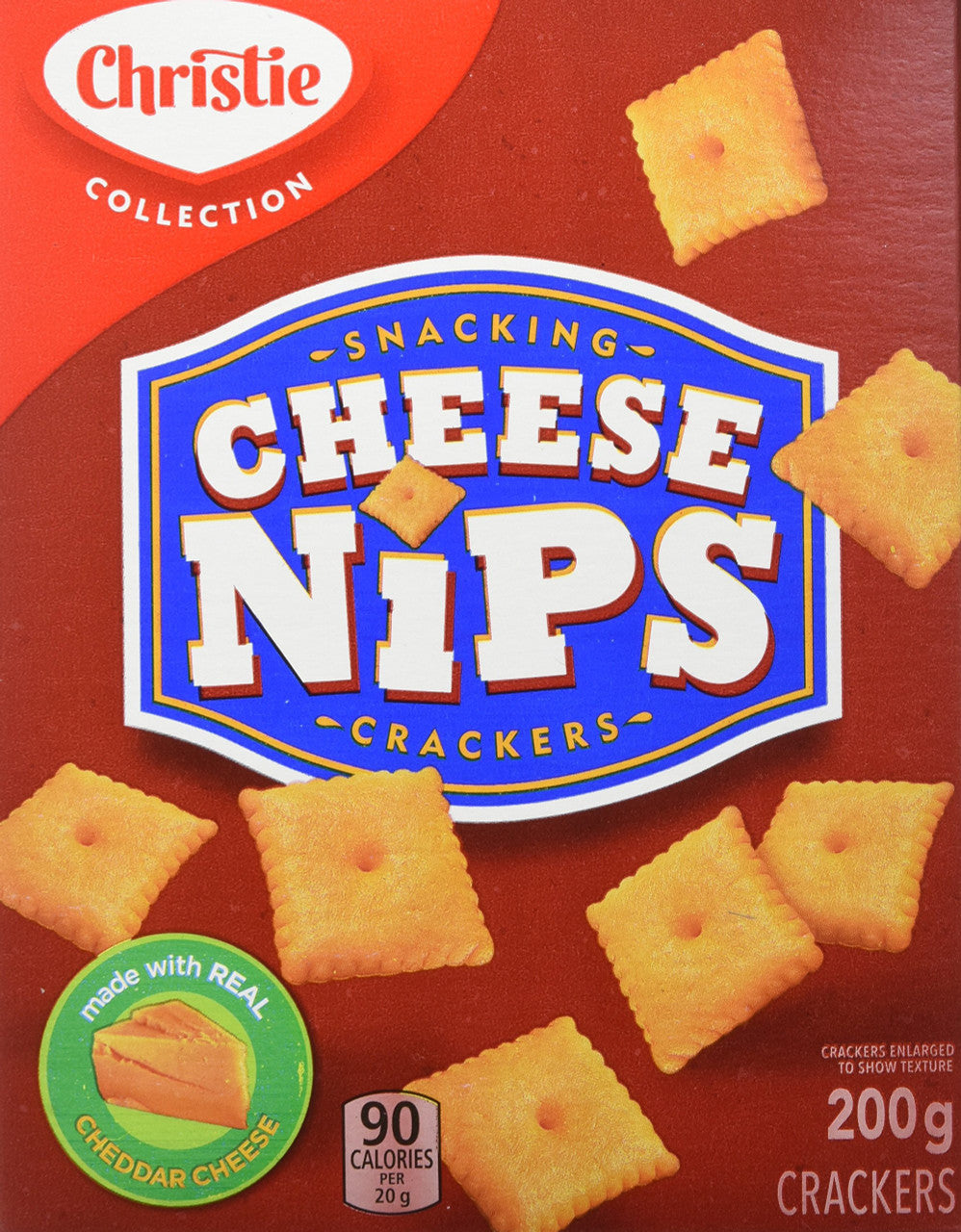 Christie Cheese Nips Snacking Crackers, 200g / 7.05oz {Imported from Canada}
