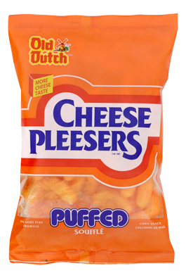 Old Dutch Cheese Pleesers Corn Snacks 265g/9.3oz {Imported from Canada}