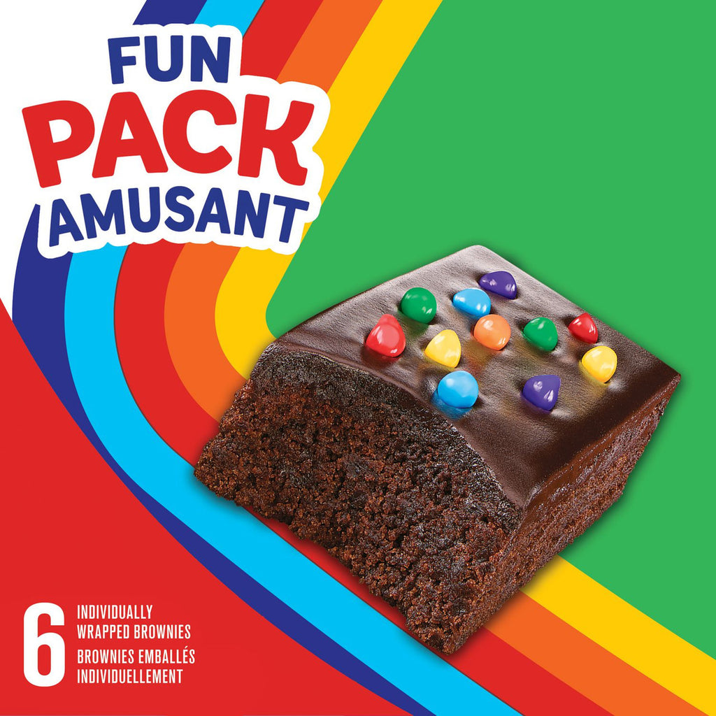 Hostess Rainbow Chip Brownies 252g/8.9 oz. {Imported from Canada}