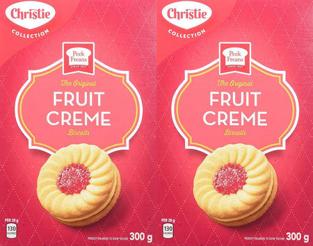 Peek Freans Fruit Creme Cookies, (Pack of 2), 300g/10.6 oz. {Imported from Canada}