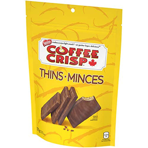 Nestle Coffee Crisp Thins, 171g/6.03oz, (Imported from Canada)