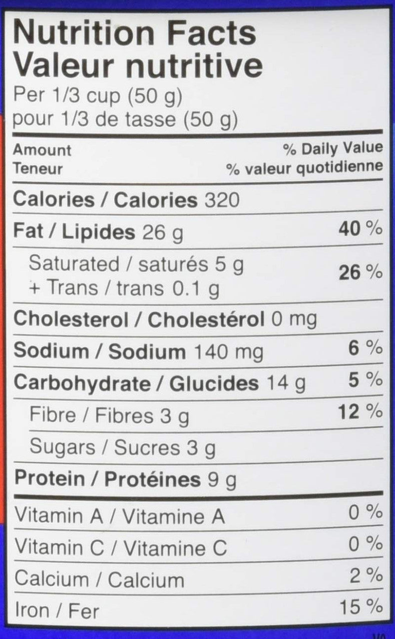 Planters Salted Cashews, 200g/7.1oz., 12 pack, {Imported from Canada