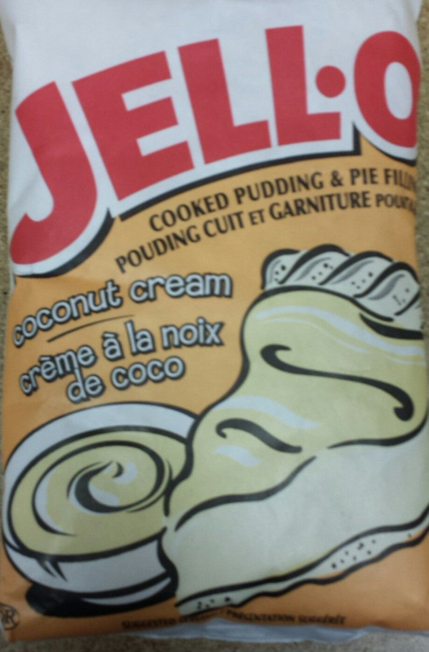 Kraft Jello Cooked Pudding & Pie Filling, Coconut Cream, 1kg/2.2lbs. {Canadian}