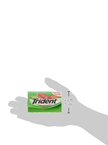 Trident Sugar Free Watermelon Twist Gum, 12 Pack (14 Pieces Each) {Imported from Canada}