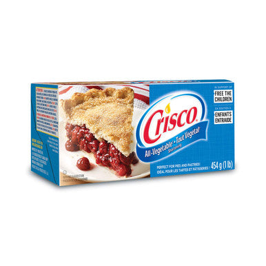 Crisco All-Vegetable Shortening, 454g/1lb., {Imported from Canada}