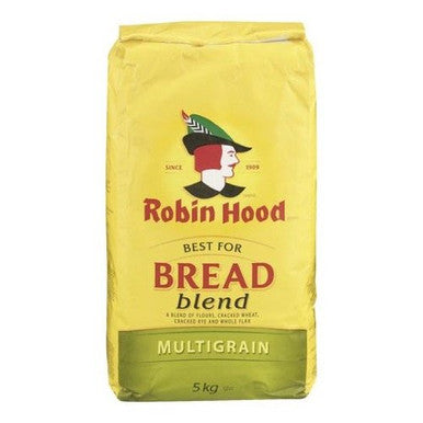 Robin Hood Multigrain Bread Flour 5kg/11 lbs. Bag, {Imported from Canada}