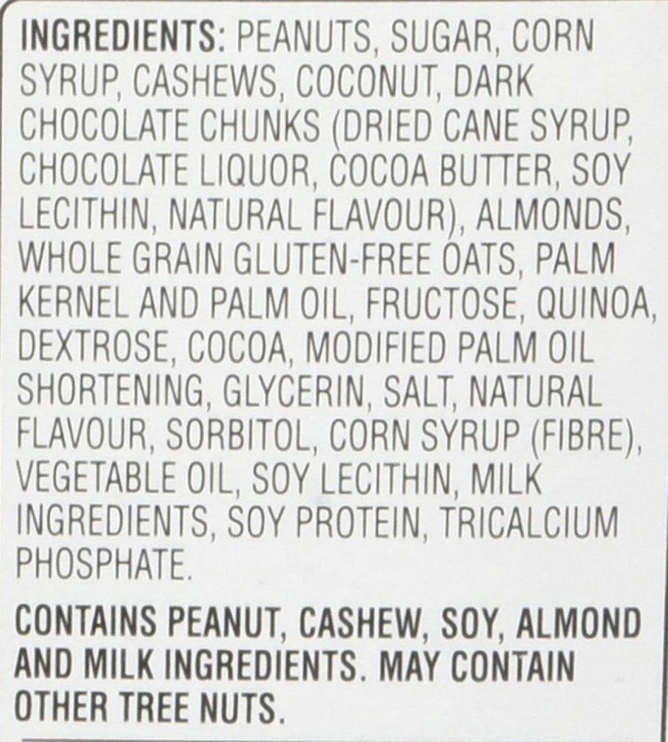 Kellogg's Special K Nourish Bar with Quinoa, Coconut Cashew and Dark Chocolate Chunks, 165g (Imported from Canada)