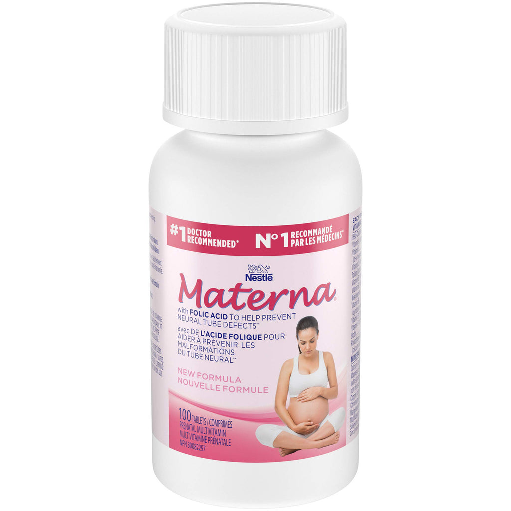 Materna CENTRUM prenatal postpartum vitamin & mineral supplement 100 tablets