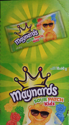 Maynards Sour Patch Kids 18x60g - {Imported from Canada}