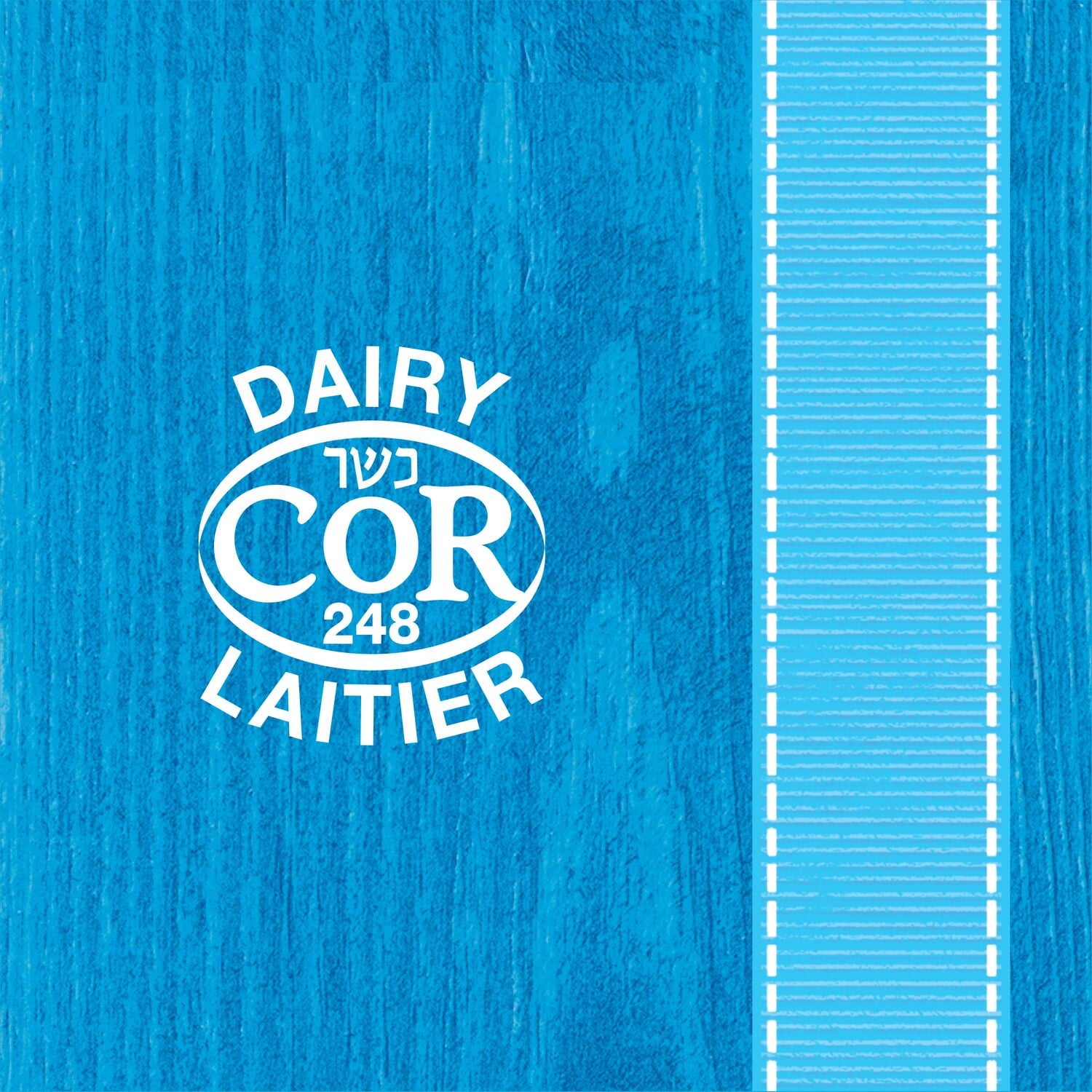 Blue packaging with 'DAIRY COR 248 LAITIER' logo
