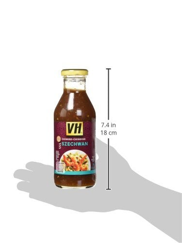 VH Szechwan Stir-Fry Sauce, 355ml/12oz., Jar, {Imported from Canada}