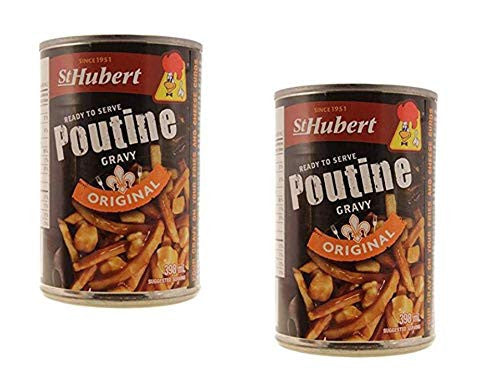 St Hubert Poutine Gravy (398ml/13.5 oz) per can (2ct) {Imported from Canada}