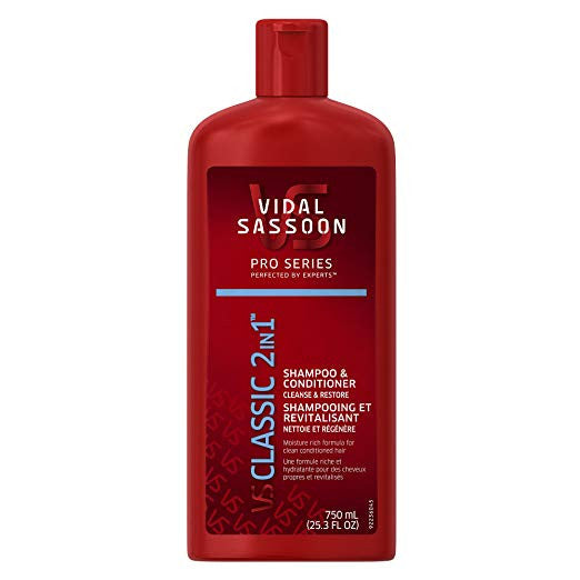 Vidal Sassoon Pro Series Classic 2 in 1 Shampoo/ Conditioner 25.3 oz. {Canadian}