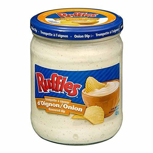 Lay's Ruffles Onion Flavored Dip, 425g/15 oz. Jar {Imported from Canada}
