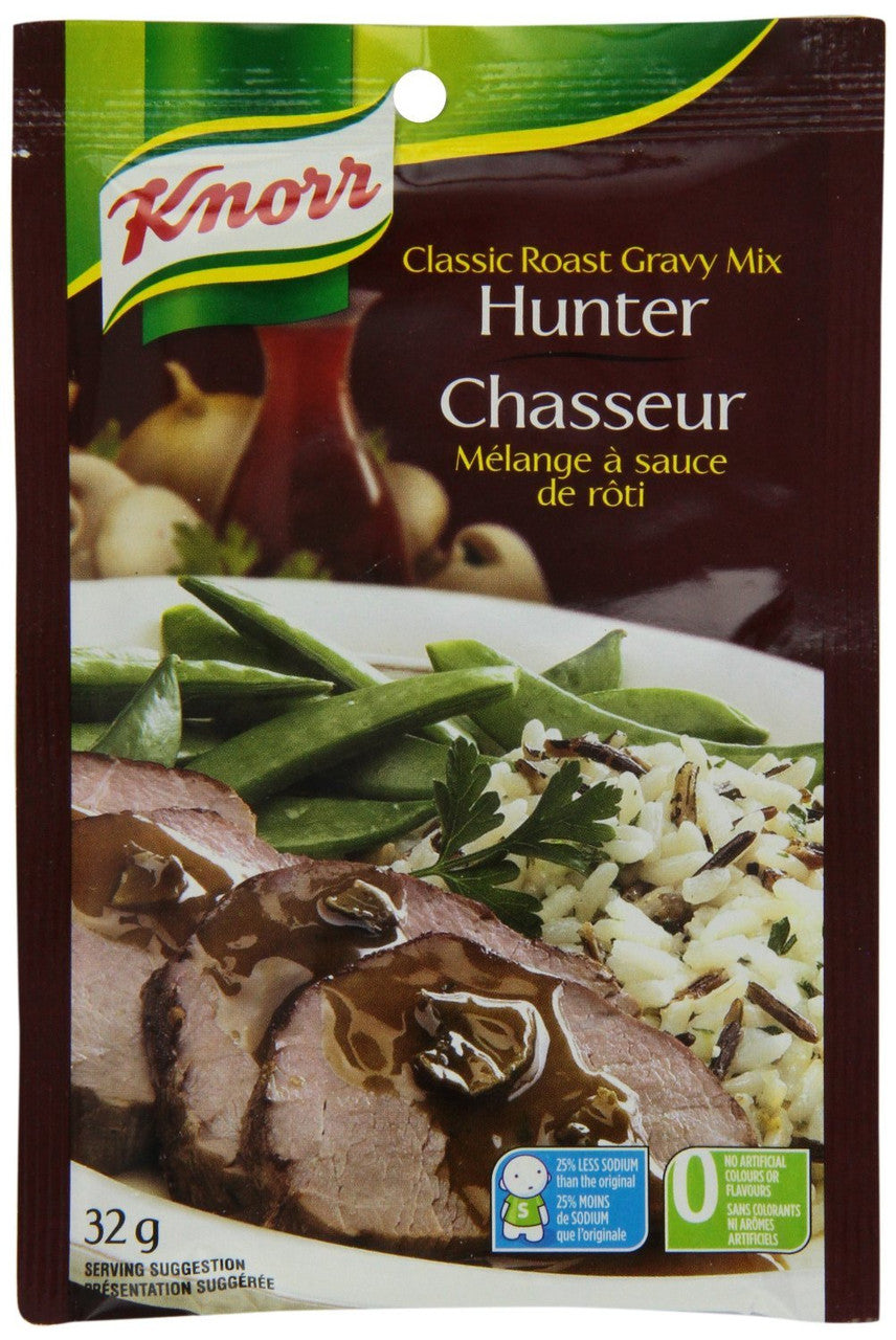 Knorr Classic Roast Gravy Mix, Hunter, 32 Grams/1.1 Ounces 6 Pack