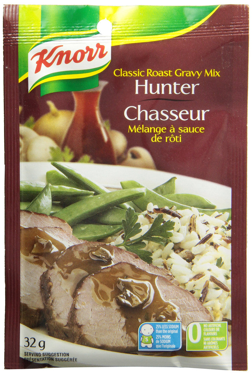 Knorr Hunter Classic Roast Gravy Mix, 24-count {Imported from Canada}