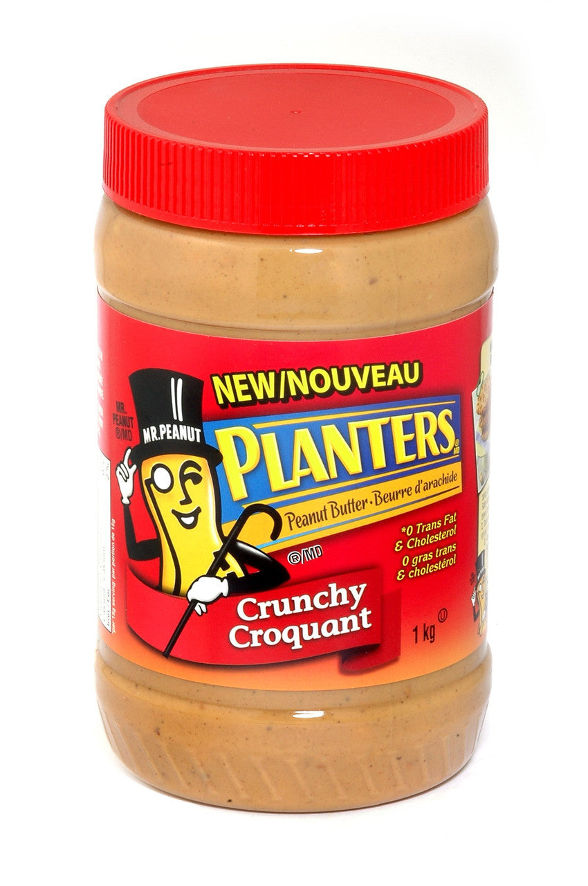 Planters, Crunchy Peanut Butter, 1kg/35.3 oz., {Imported from Canada}