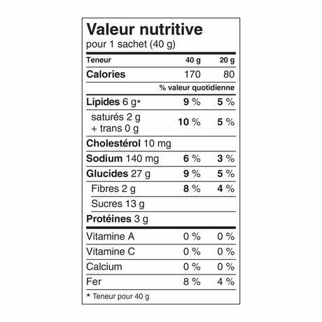 Dare Bear Paws Chocolate Chip Cookies, 240g/8.5oz.,12 Count, {Imported from Canada}