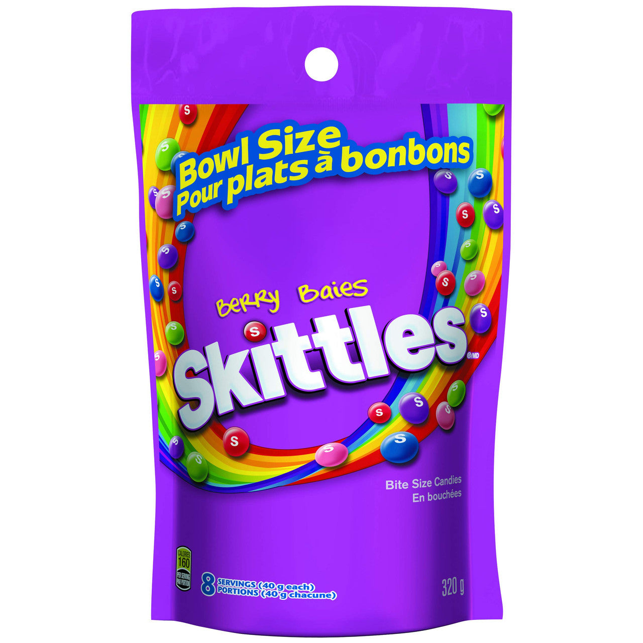 Skittles Berry, Mega-Pack, 320g/11.28oz, {Imported from Canada}